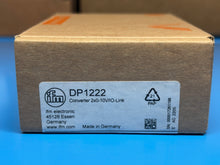 Load image into Gallery viewer, IFM I/O Link DP1222 Converter 2x0-10V/IO-Link - Made in Germany
