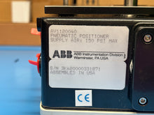 Load image into Gallery viewer, ABB / Bailey AV1120040 PNEUMATIC POSITIONER - SUPPLY AIR: 150 PSI MAX - NEW
