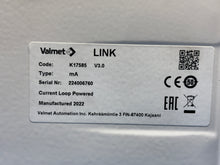 Load image into Gallery viewer, Valmet K17585 V3.0 Current Loop Powered Consistency Transmitter - NEW IN BOX
