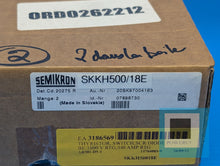 Load image into Gallery viewer, (2x PIECES) Semikron SKKH500/18E Thyristor SCR Module SKKH500/18E - NEW OPEN BOX
