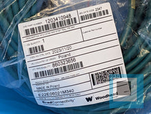 Cargar imagen en el visor de la galería, Brad Connectivity 1203410948 M12 CAT6A MM ST/ST TEAL TPE 34M E22E06021M340 - NEW
