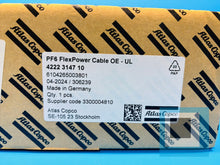 将图片加载到图库查看器，Atlas Copco 4222 3147 10 PF6 FlexPower Cable OE - UL - NEW OPEN BOX
