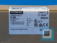 Cargar imagen en el visor de la galería, Siemens 6ES7 155-6AU01-0CN0 SIMATIC ET 200SP Interface Module - NEW SEALED
