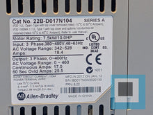 将图片加载到图库查看器，Allen-Bradley 22B-D017N104 /A Series A PowerFlex 40 AC Drive, VFD
