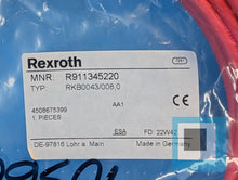 Cargar imagen en el visor de la galería, Rexroth R911345220 RKB0043/008,0 Shielded Sercos III / Multi-Ethernet Cable 8-M
