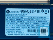 Load image into Gallery viewer, Allen-Bradley VPL-B1152T-QK12AA Kinetix Inverter Duty AC Servo Motor - NEW OPEN
