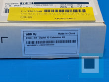 将图片加载到图库查看器，ABB FDIO-01 Digital IO Extension Kit 3AUA0000141438A0130045WS - NEW OPEN BOX
