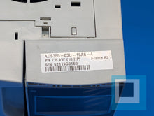 Cargar imagen en el visor de la galería, ABB ACS355-03U-15A6-4 400 V / 480 V AC Drive 3AUA0000058221
