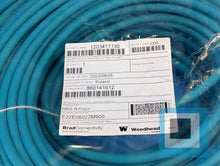 Load image into Gallery viewer, Brad Connectivity 1203411130 M12 CAT6A MM ST/ST TEAL TPE 90M E22E06022M900 - NEW

