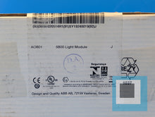 Cargar imagen en el visor de la galería, ABB 3BSE020514R1 8-Channel Analog Module AO801 - NEW SEALED
