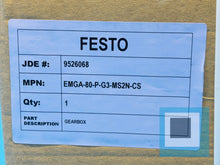 将图片加载到图库查看器，Festo EMGA-80-P-G3-MS2N-CS Gearbox / Gear Unit JDE #: 9526068 - NEW SEALED
