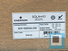 将图片加载到图库查看器，Emerson / SOLA HD SCP 102D24X-C02 Power Supply - NEW IN BOX
