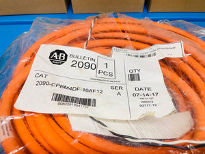 Allen-Bradley 2090-CPBM4DF-16AF12 SER A Motor Feedback Cable