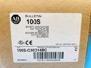 Allen-Bradley 100S-C30D14BC SER. C Safety Contactor