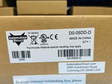 Load image into Gallery viewer, Automation Direct D0-05DD-D Direct05 PLC Processor Module
