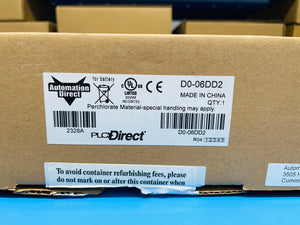 Automation Direct D0-06DD2 DirectLogic 06 PLC Processor