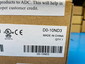 Automation Direct D0-10ND3 Discrete Input Module - New in Box