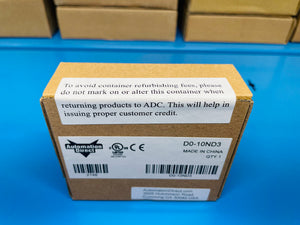 Automation Direct D0-10ND3 Discrete Input Module - New in Box