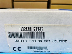 GE Fanuc IC693ALG390G 2-Point Analog Output Voltage Module - New in Box
