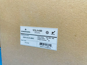 Emerson SOLA HD Heavy Duty SDN 40-24-480C Power Supply 24VDC - New in Box