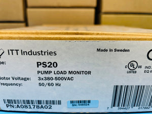 ITT Industries PumpSmart PS20 Pump Load Monitor - New in Box