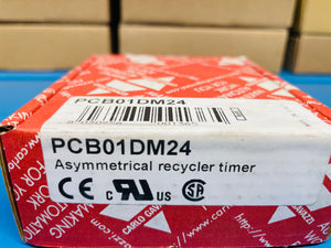 NEW - Carlo Gavazzi PCB01DM24 Asymmetrical Recycler Timer Module