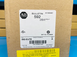 Surplus - Allen-Bradley 592-EUTE /A Series A Overload Relay