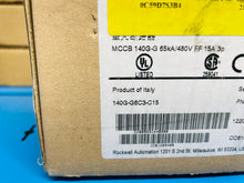 Load image into Gallery viewer, Surplus - Allen-Bradley 140G-G6C3-C15 Motor Circuit Protector 65KA/480V FF 15A
