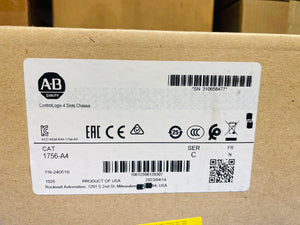 Surplus - Allen-Bradley 1756-A4 /C Series C ControlLogix 4-Slot PLC Chassis