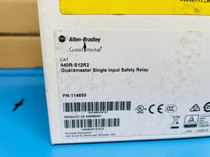 Surplus - Allen-Bradley 440R-S12R2 /A Guardmaster Single Input Safety Relay