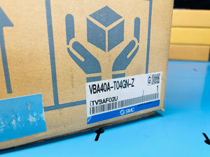 NEW - SMC VBA40A-T04GN-Z Pressure Booster Regulator