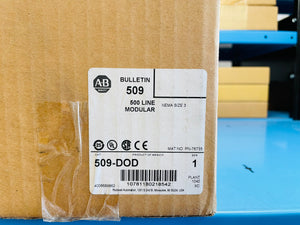 Surplus - Allen-Bradley 509-DOD Series 1 NEMA Size 3 Starter