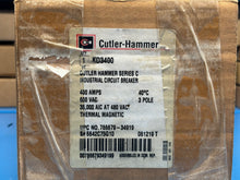 Load image into Gallery viewer, NEW - EATON Cutler-Hammer KD3400 SERIES C INDUSTRIAL CIRCUIT BREAKER 400A 600VAC

