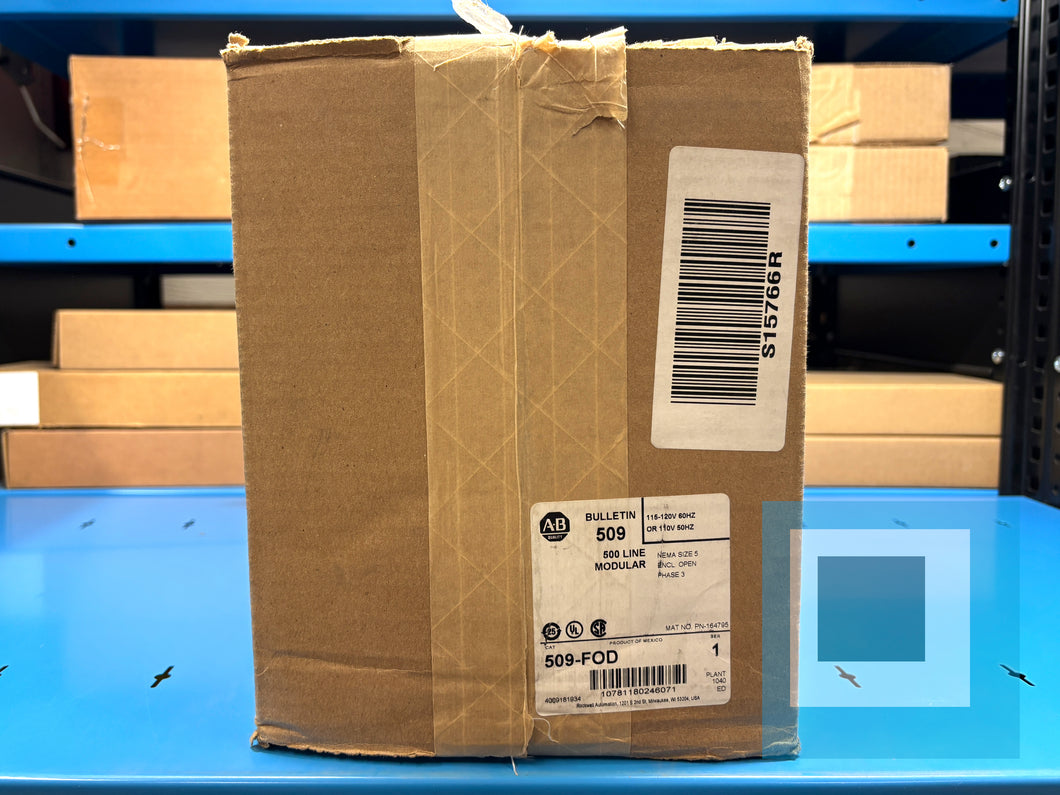 Allen-Bradley 509-FOD Series 1 500 Line Modular Starter NEMA Size 5 - NEW IN BOX