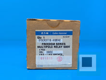 Cargar imagen en el visor de la galería, Eaton D15CR31T1B Freedom Series Multipole Relay 600V with 24VDC Coil - NEW
