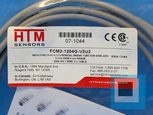 将图片加载到图库查看器，HTM FCM2-1204G-V3U2 Inductive Cylindrical Brass Tube Sensor FCM2-1204G-V3U2 NEW
