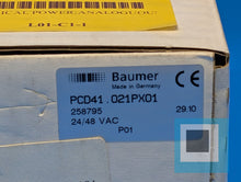 Cargar imagen en el visor de la galería, Baumer PCD41.021PX01 Electronic Process Display Module 24/48 VAC - NEW OPEN BOX

