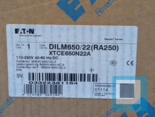 Cargar imagen en el visor de la galería, Eaton XTCE650N22A 110-250V 40-60 Hz/DC Contactor DILM650/22(RA250) - NEW
