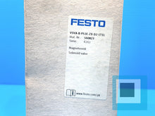 Load image into Gallery viewer, Festo VSVA-B-P53E-ZD-D2-1T1L Solenoid Valve - NEW IN BOX
