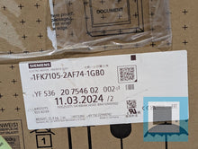 将图片加载到图库查看器，Siemens 1FK7105-2AF74-1GB0 SIMOTICS S-1FK7 Compact Synchronous AC Servo Motor
