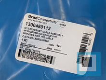 Load image into Gallery viewer, Brad Connectivity 1300480112 M12 Ethernet Cable Assembly E11A06004M600 - NEW
