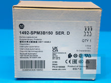 Load image into Gallery viewer, Allen-Bradley 1492-SPM3B150 Series D Supplementary Protector - NEW IN BOX
